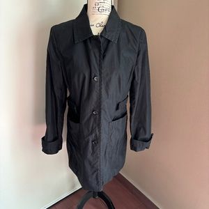 Ann Taylor LOFT cotton trench coat